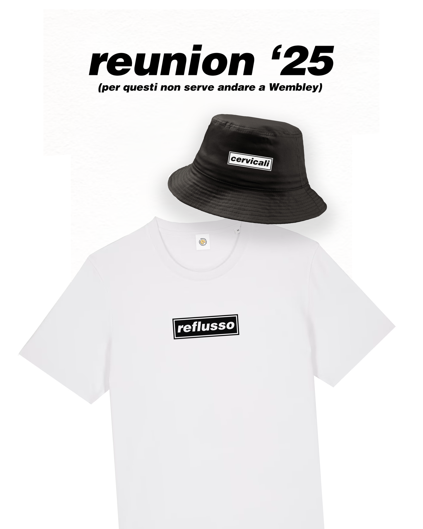 T-Shirt + Bucket Hat bundle - reunion '25