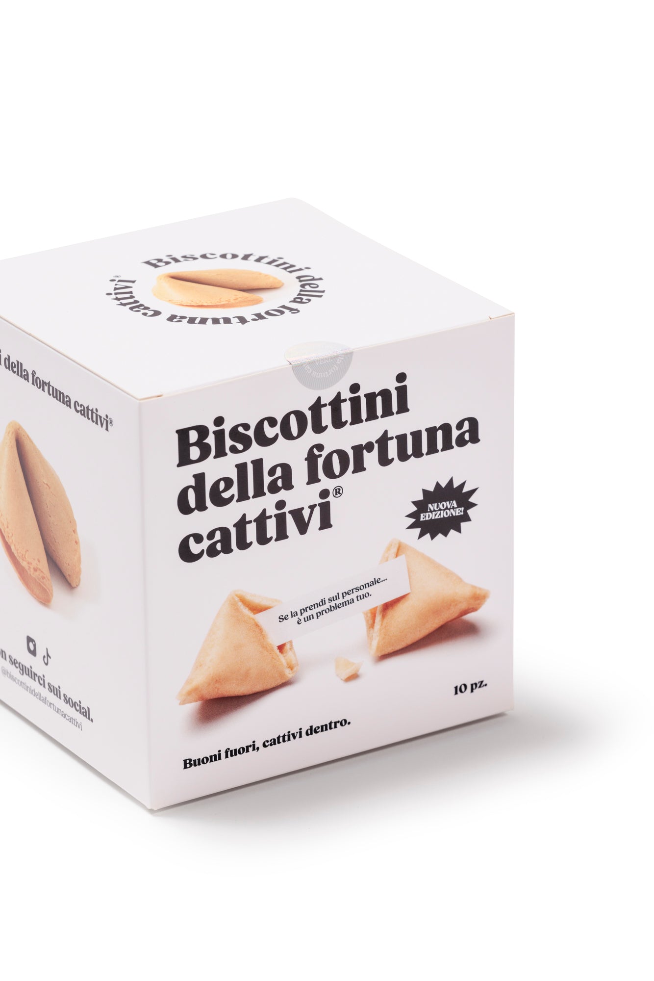 Scatole di Biscottini della fortuna cattivi