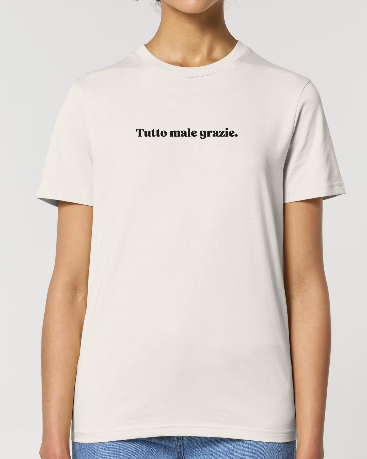 T-shirt "Tutto male grazie."