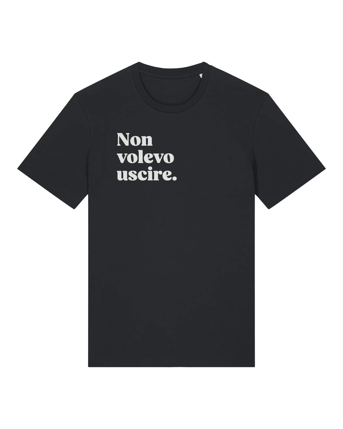 T-shirt "Non volevo uscire."