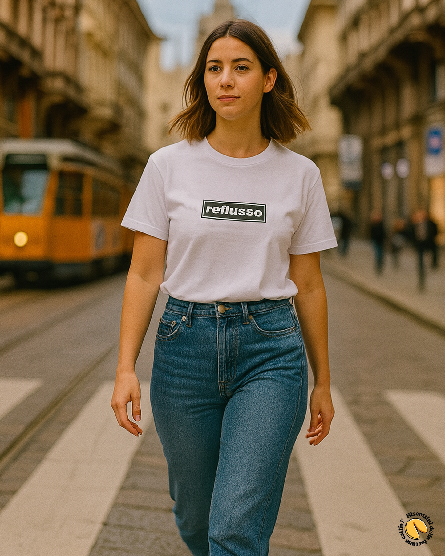 T-shirt "reflusso"
