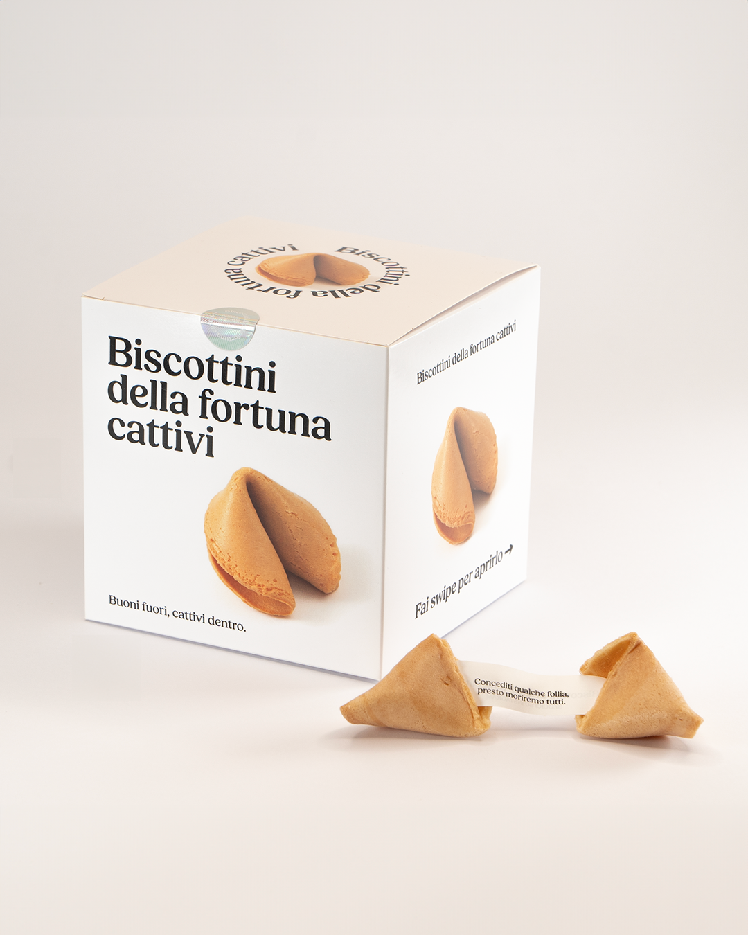 Scatole di Biscottini della fortuna cattivi