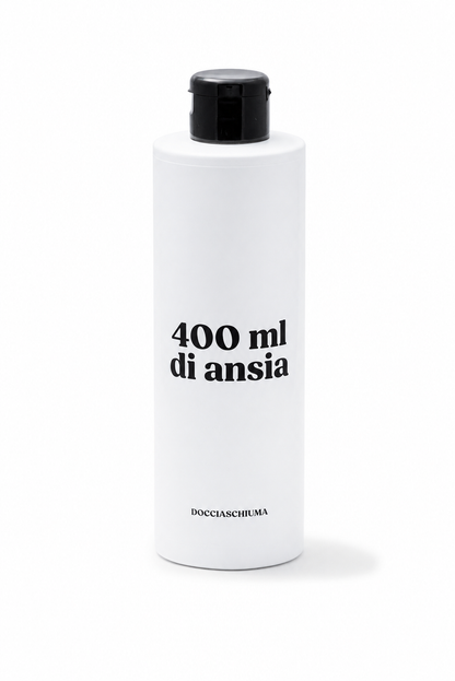 Docciaschiuma "400 ml di ansia"