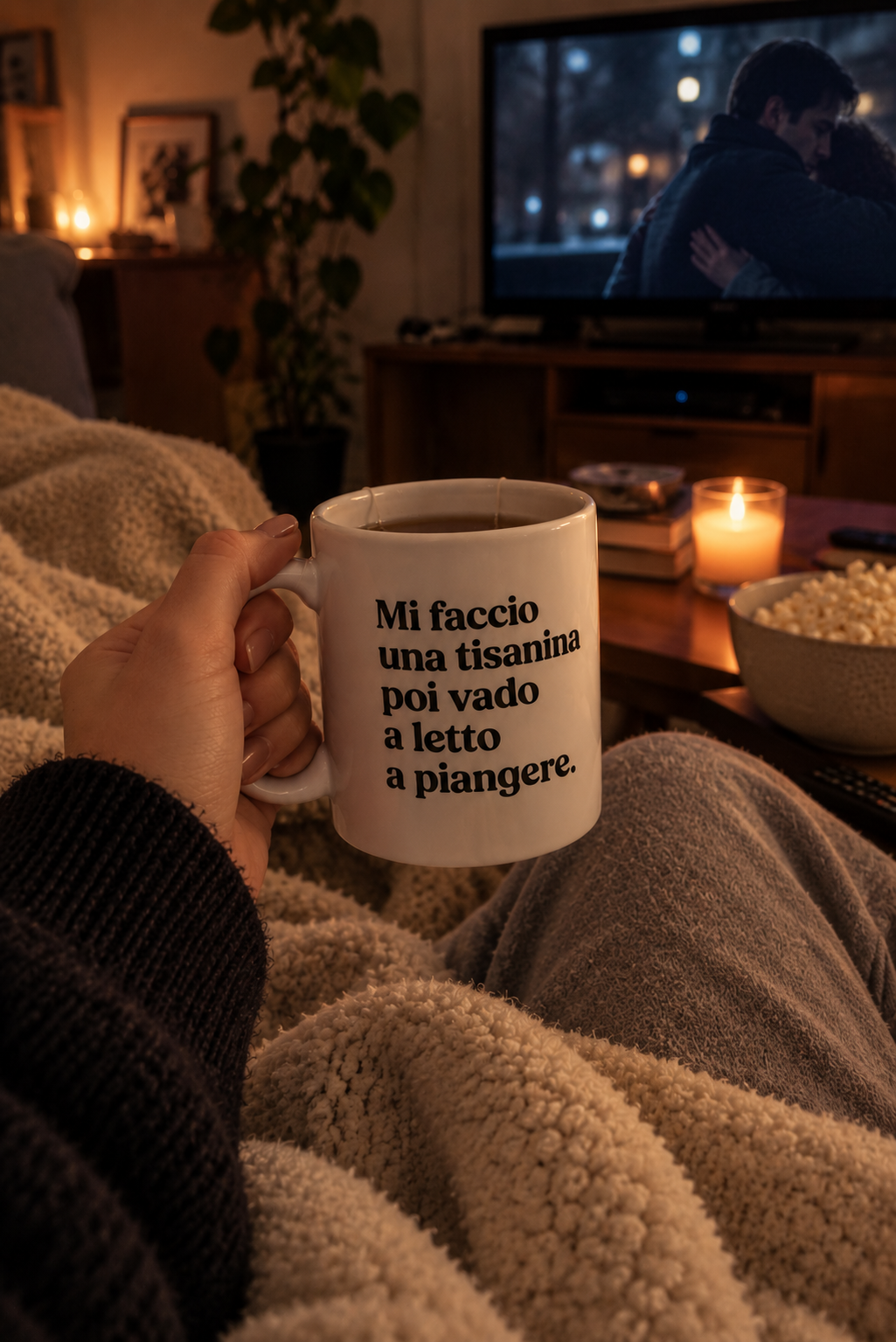 Mug "Mi faccio una tisanina..."