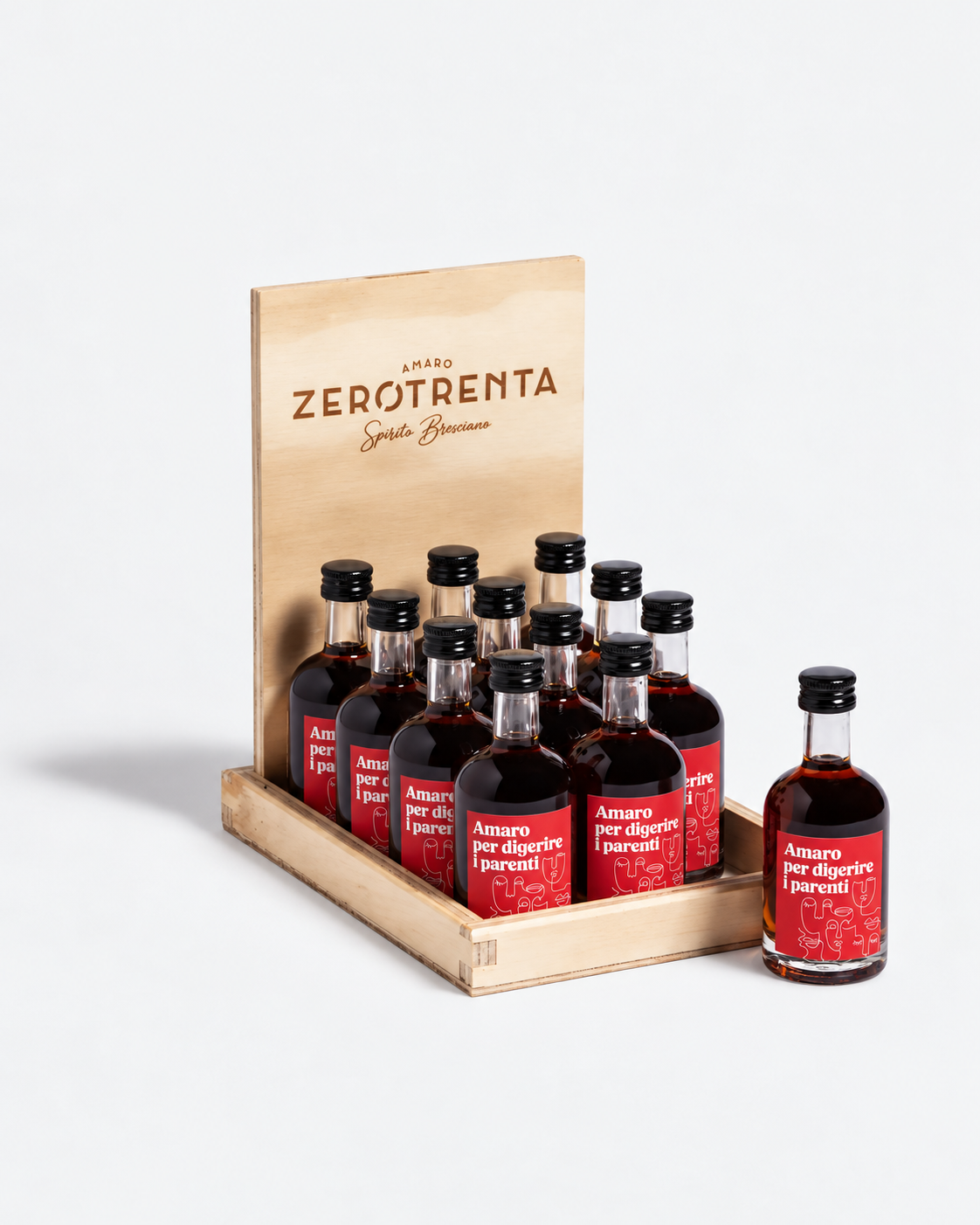 Amaro per digerire i parenti. (Mignon 5cl)