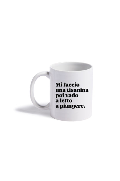 Scatola di Biscottini cattivi + Mug "Mi faccio una tisanina..."