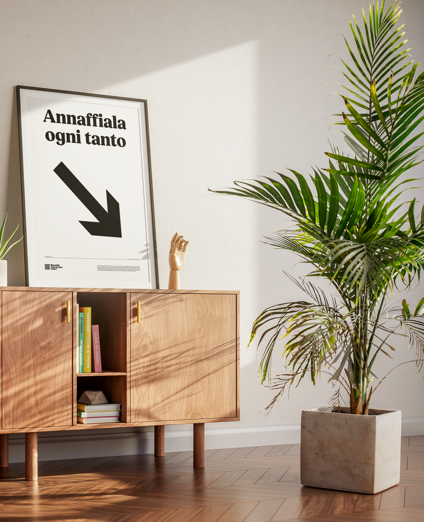 Quadri cattivi, 50x70cm - "Annaffiala ogni tanto"