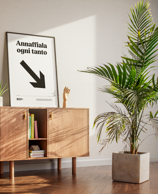 Quadri cattivi, 50x70cm - "Annaffiala ogni tanto"