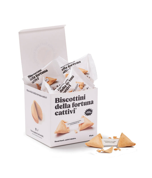 Scatole di Biscottini della fortuna cattivi