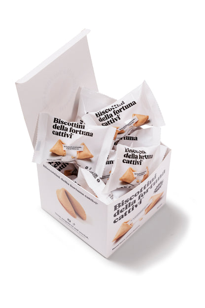 Scatole di Biscottini della fortuna cattivi